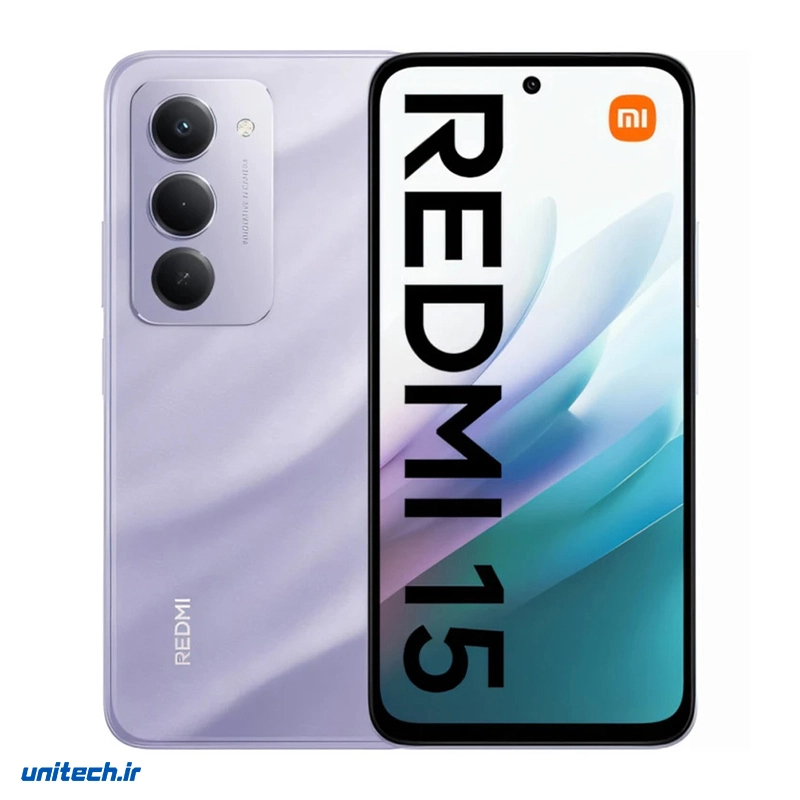 گوشی موبایل شیائومی مدل Redmi 15 4G دو سیم کارت ظرفیت 256 گیگابایت و رم 8 گیگابایت